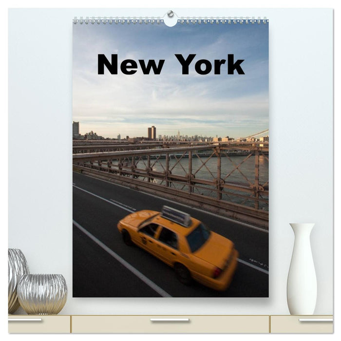New York (CALVENDO Premium Wandkalender 2026)