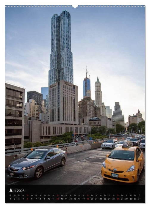 New York (CALVENDO Premium Wandkalender 2026)