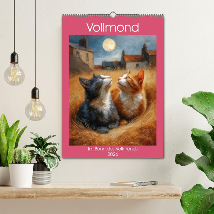 Vollmond - Im Bann des Vollmonds (CALVENDO Wandkalender 2026)