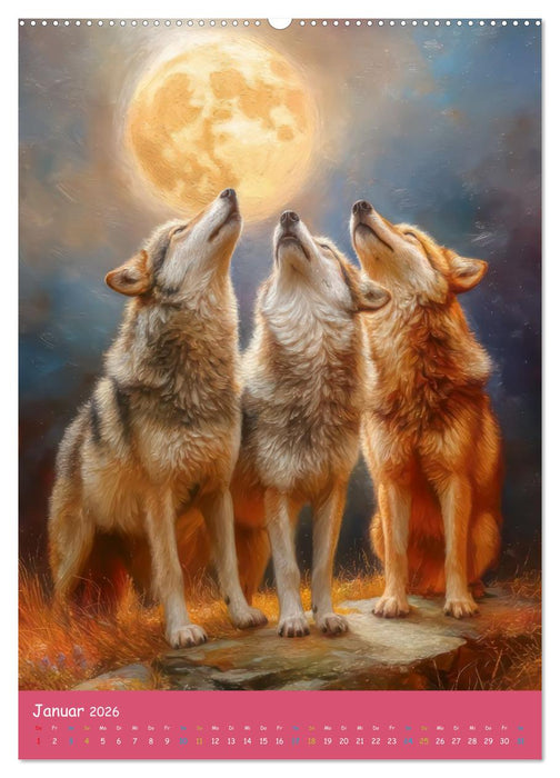 Vollmond - Im Bann des Vollmonds (CALVENDO Wandkalender 2026)