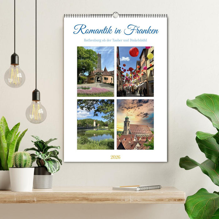 Romantik in Franken (CALVENDO Wandkalender 2026)