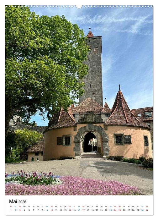 Romantik in Franken (CALVENDO Wandkalender 2026)