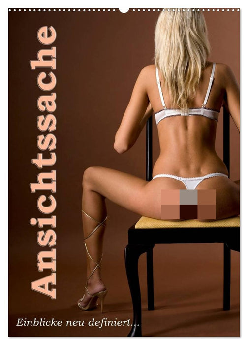 Ansichtssache - Einblicke neu definiert... (CALVENDO Wandkalender 2026)