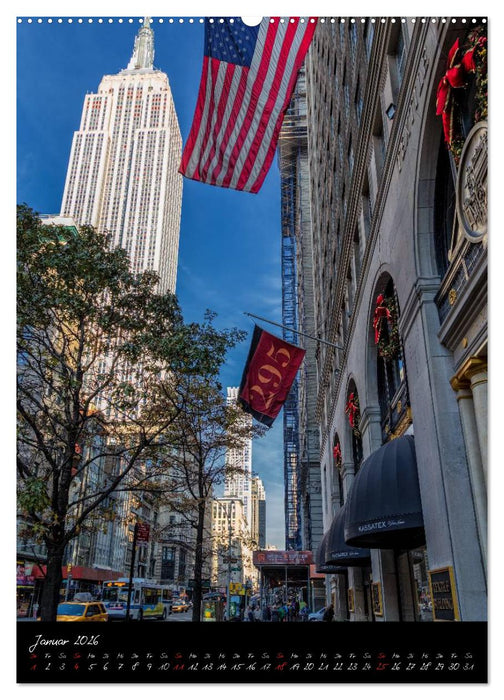 New York City (CALVENDO Wandkalender 2026)
