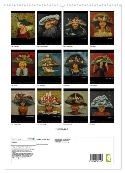 Bodensee (CALVENDO Premium Wandkalender 2026)