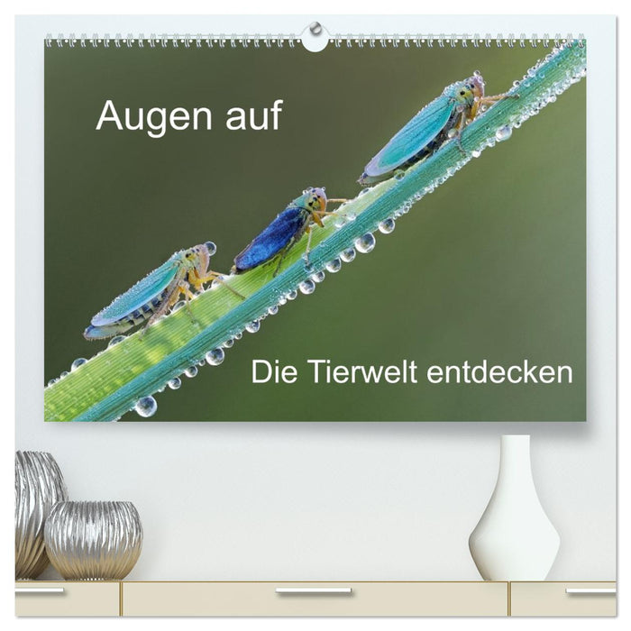 Augen auf - versteckte Tierwelt (CALVENDO Premium Wandkalender 2026)