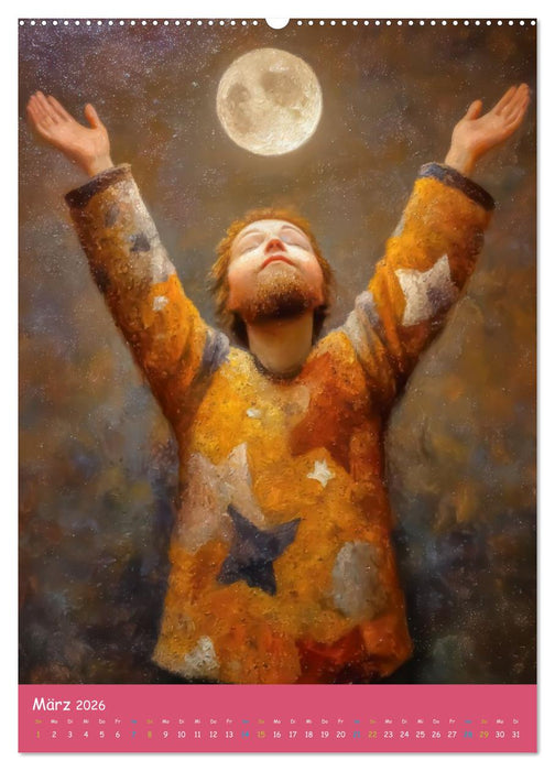 Vollmond - Im Bann des Vollmonds (CALVENDO Premium Wandkalender 2026)