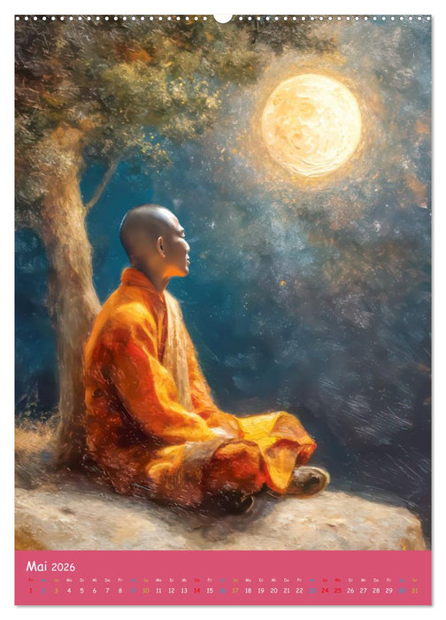 Vollmond - Im Bann des Vollmonds (CALVENDO Premium Wandkalender 2026)