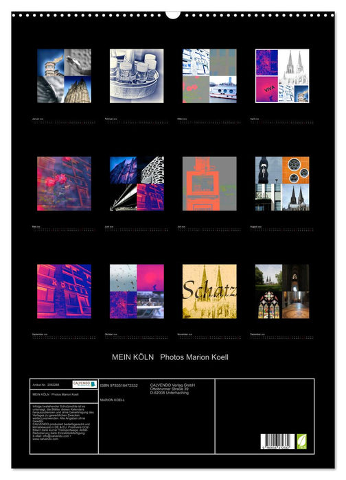 MEIN KÖLN Photos Marion Koell (CALVENDO Wandkalender 2026)