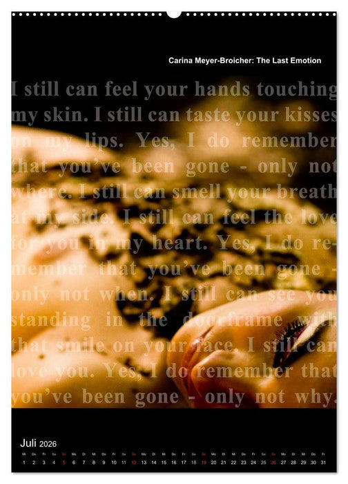 Lyrics In Squares (CALVENDO Premium Wandkalender 2026)