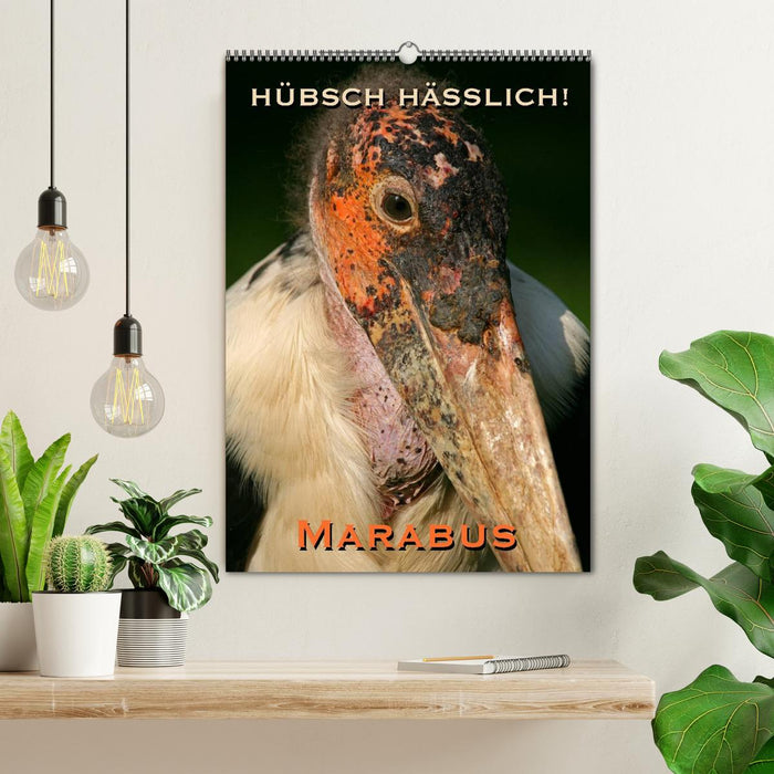 Hübsch hässlich! Marabus (CALVENDO Wandkalender 2026)