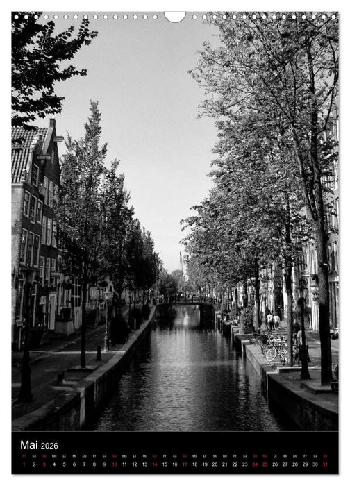 Metropole Amsterdam (CALVENDO Wandkalender 2026)