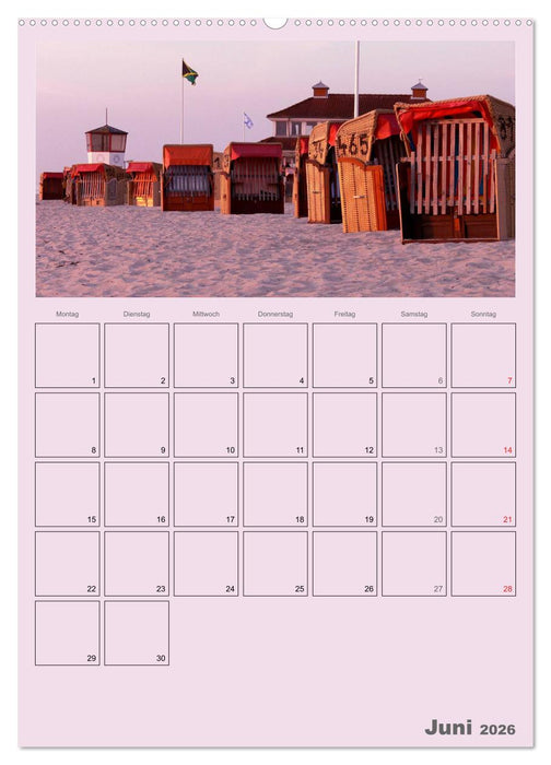 Rund um die Kieler Förde / Planer (CALVENDO Premium Wandkalender 2026)