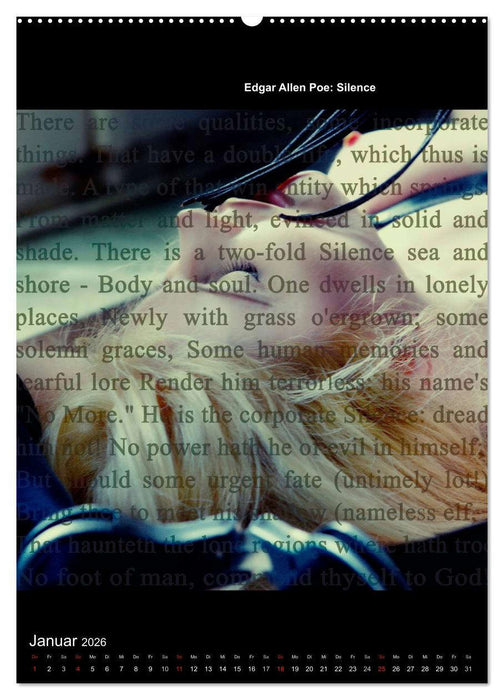 Lyrics In Squares (CALVENDO Wandkalender 2026)