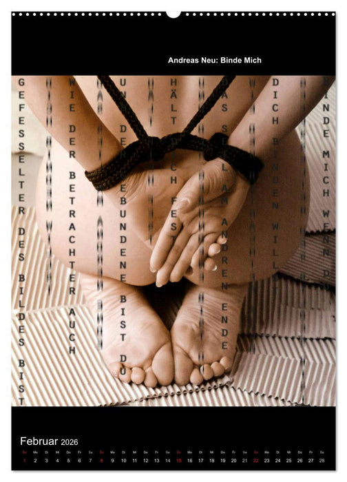 Lyrics In Squares (CALVENDO Wandkalender 2026)