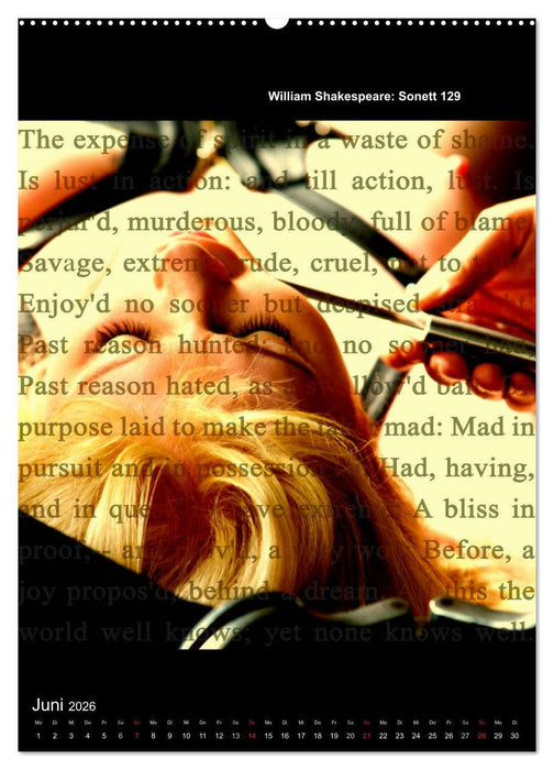 Lyrics In Squares (CALVENDO Wandkalender 2026)