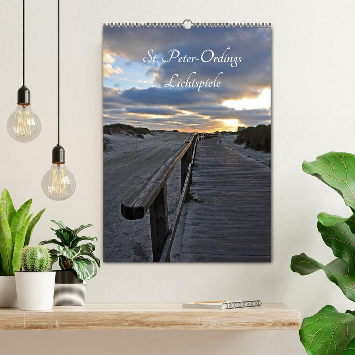 St. Peter-Ordings Lichtspiele (CALVENDO Wandkalender 2026)
