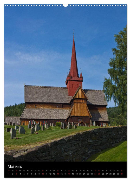 Norwegen (CALVENDO Premium Wandkalender 2026)