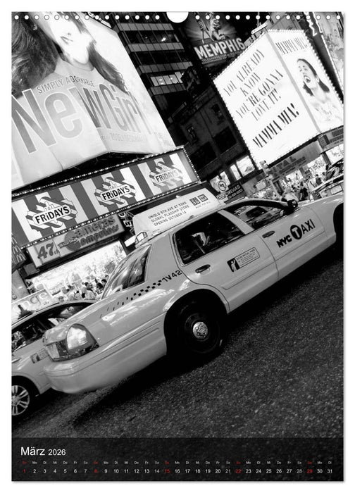 New York - The Big Apple (CALVENDO Wandkalender 2026)