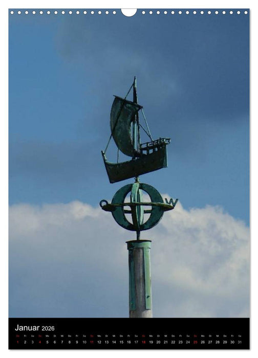 Bremerhaven an der Nordsee (CALVENDO Wandkalender 2026)