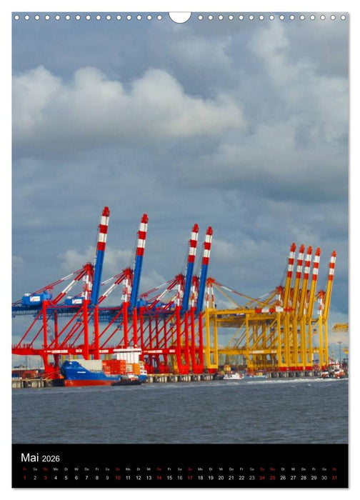 Bremerhaven an der Nordsee (CALVENDO Wandkalender 2026)