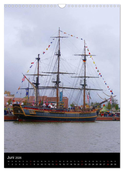 Bremerhaven an der Nordsee (CALVENDO Wandkalender 2026)