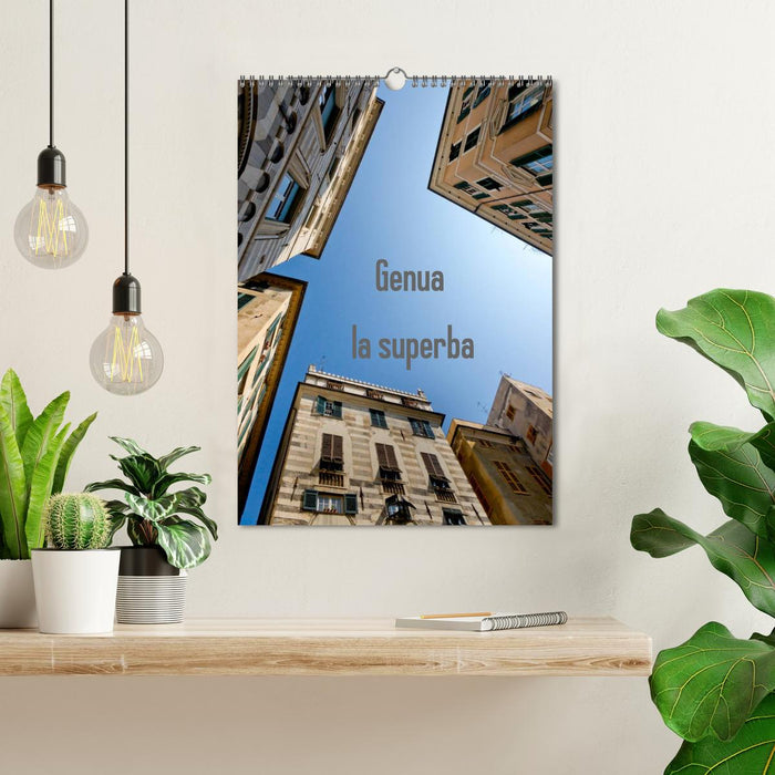 Genua - la superba (CALVENDO Wandkalender 2026)