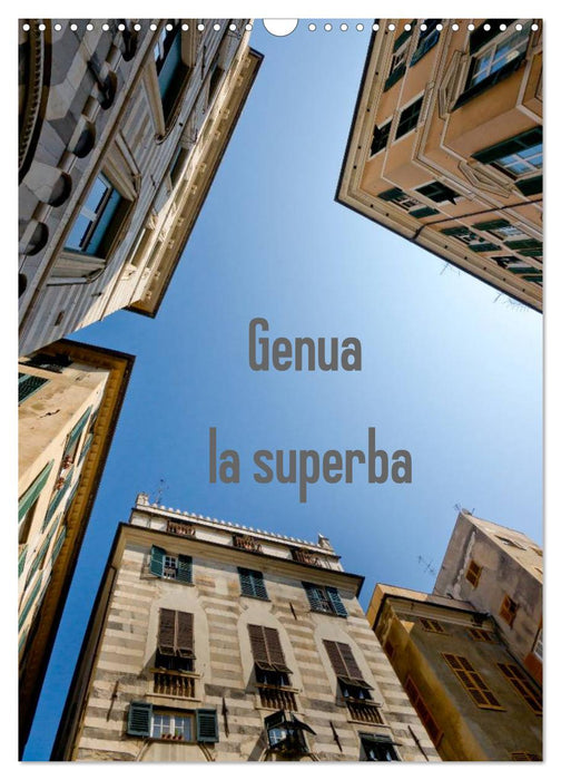 Genua - la superba (CALVENDO Wandkalender 2026)
