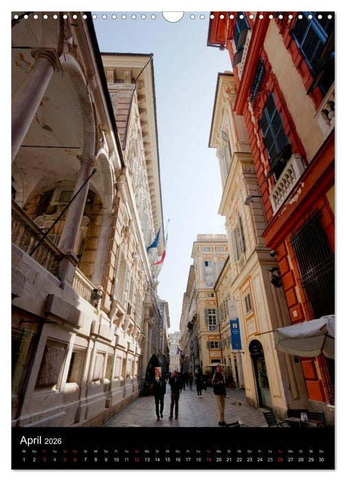 Genua - la superba (CALVENDO Wandkalender 2026)