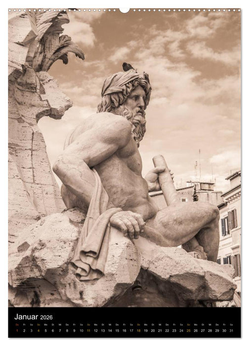 Unter der Sonne von Rom (CALVENDO Wandkalender 2026)