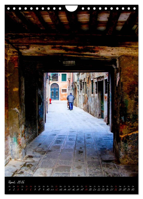 2026 Ein anderer Blick auf Venedig (CALVENDO Wandkalender 2026)