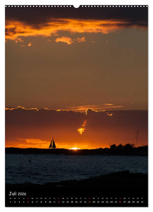 Hawaiian Sunsets (CALVENDO Premium Wandkalender 2026)
