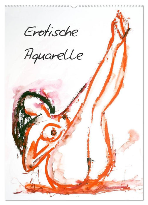 Erotische Aquarelle (CALVENDO Wandkalender 2026)