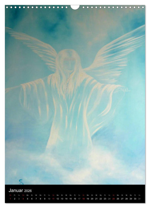 Engel, Feen und Elfen (CALVENDO Wandkalender 2026)