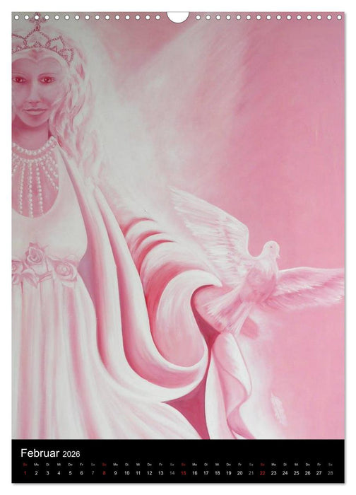 Engel, Feen und Elfen (CALVENDO Wandkalender 2026)