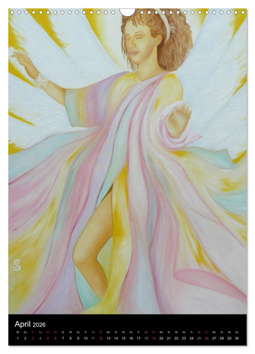 Engel, Feen und Elfen (CALVENDO Wandkalender 2026)