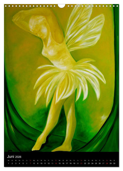 Engel, Feen und Elfen (CALVENDO Wandkalender 2026)