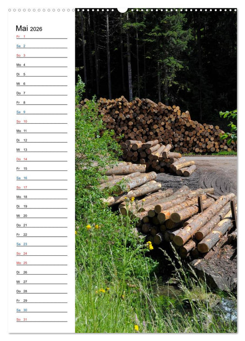 Schwarzwald (CALVENDO Premium Wandkalender 2026)