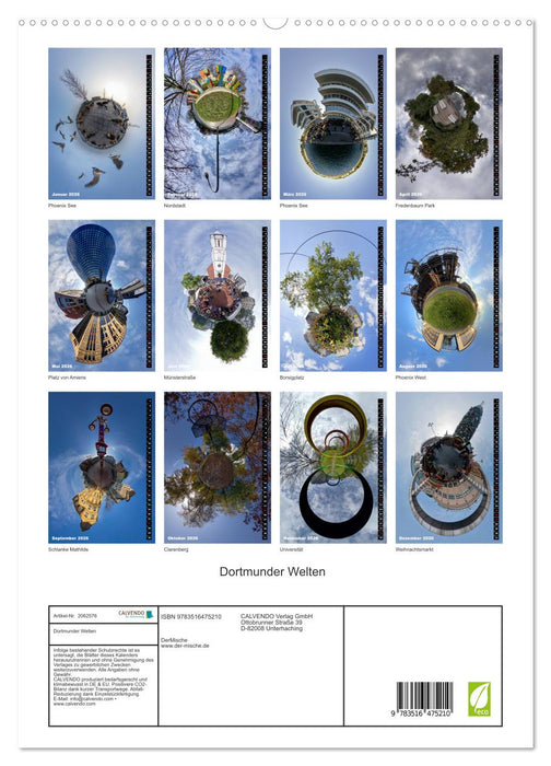 Dortmunder Welten (CALVENDO Premium Wandkalender 2026)