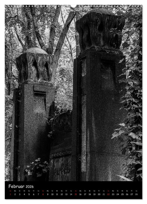Versunkene Welten - Alte Friedhöfe in Deutschland (CALVENDO Wandkalender 2026)