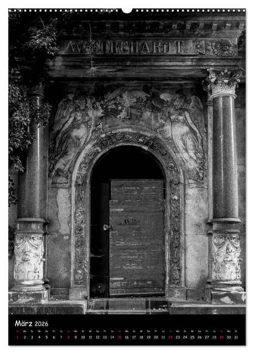 Versunkene Welten - Alte Friedhöfe in Deutschland (CALVENDO Wandkalender 2026)