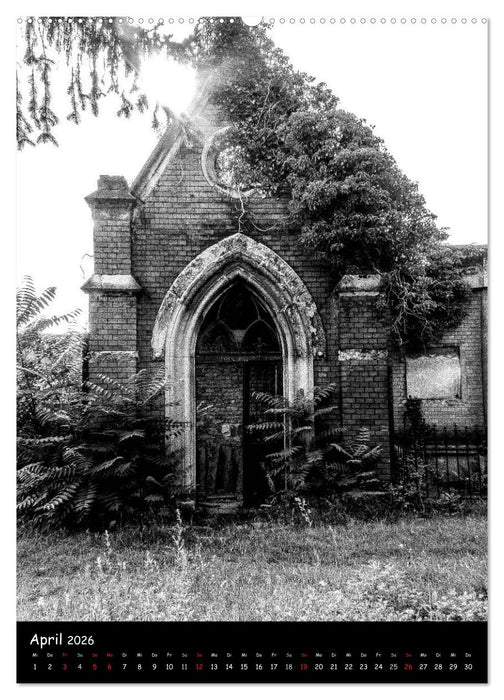 Versunkene Welten - Alte Friedhöfe in Deutschland (CALVENDO Wandkalender 2026)