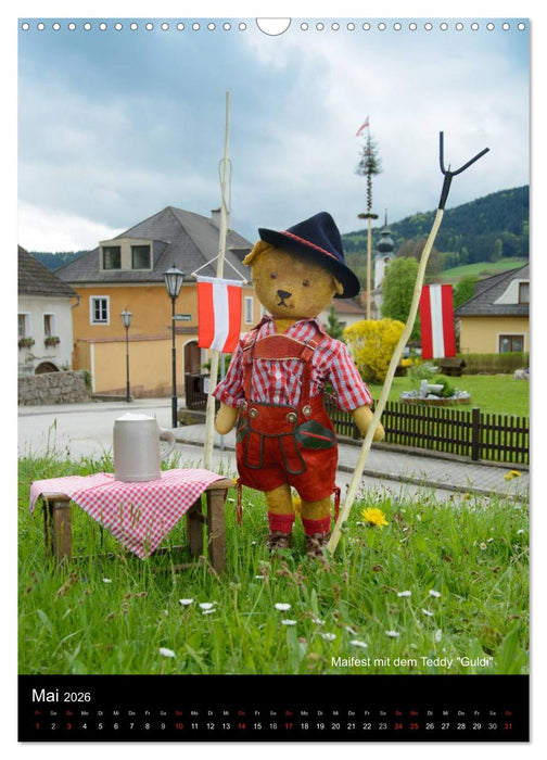 Bäriges Österreich (CALVENDO Wandkalender 2026)