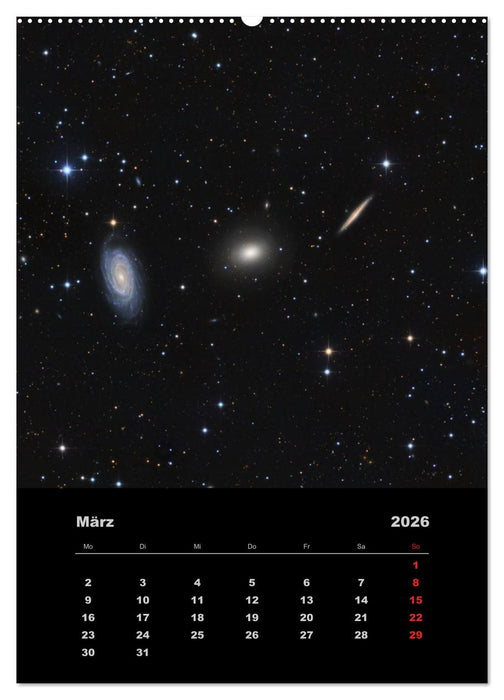 Astronomie 2026 (CALVENDO Wandkalender 2026)