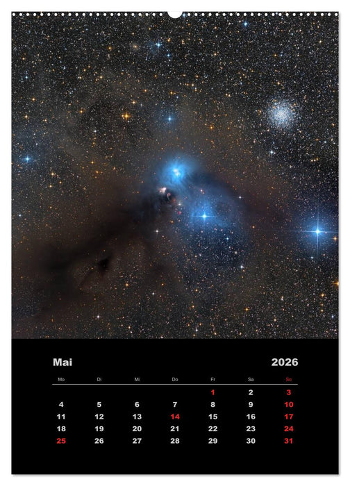 Astronomie 2026 (CALVENDO Wandkalender 2026)