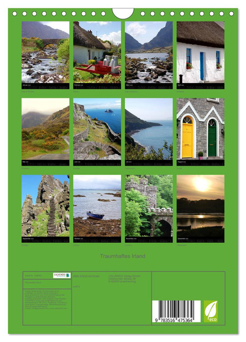 Traumhaftes Irland (CALVENDO Wandkalender 2026)