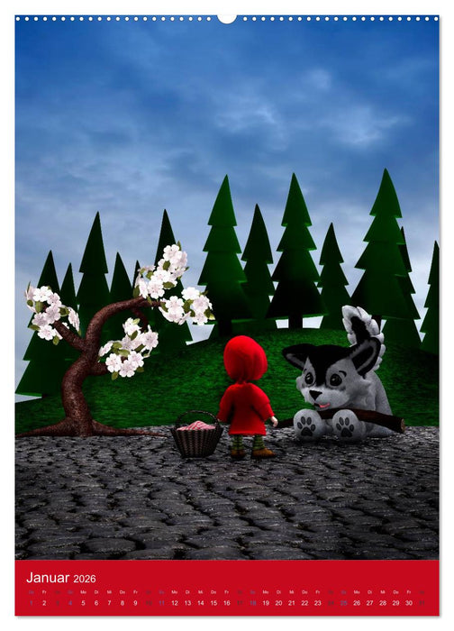 Märchenhaftes (CALVENDO Wandkalender 2026)