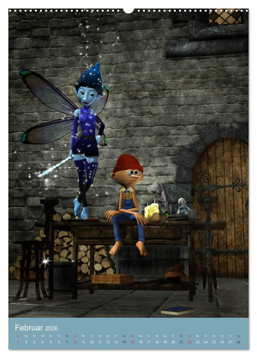 Märchenhaftes (CALVENDO Wandkalender 2026)
