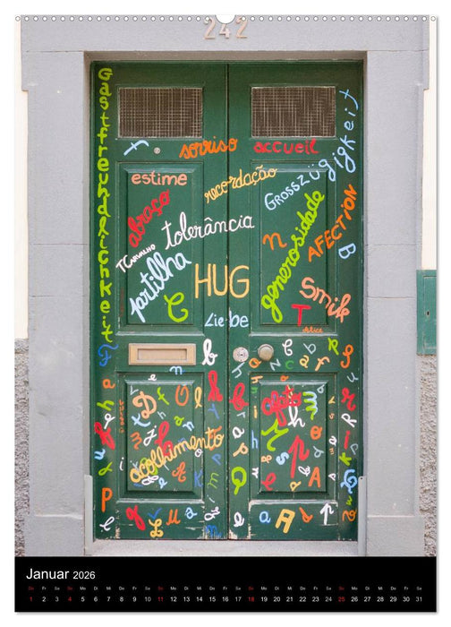 Madeiras Türen 2026 (CALVENDO Premium Wandkalender 2026)