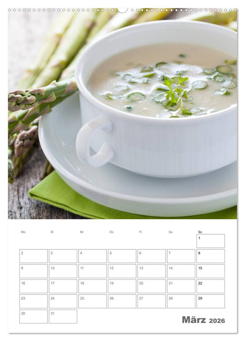 Herzhaft - Süß / Mein Küchenplaner (CALVENDO Premium Wandkalender 2026)